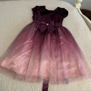 Jona Michelle Purple and Pink Formal Kids Dress